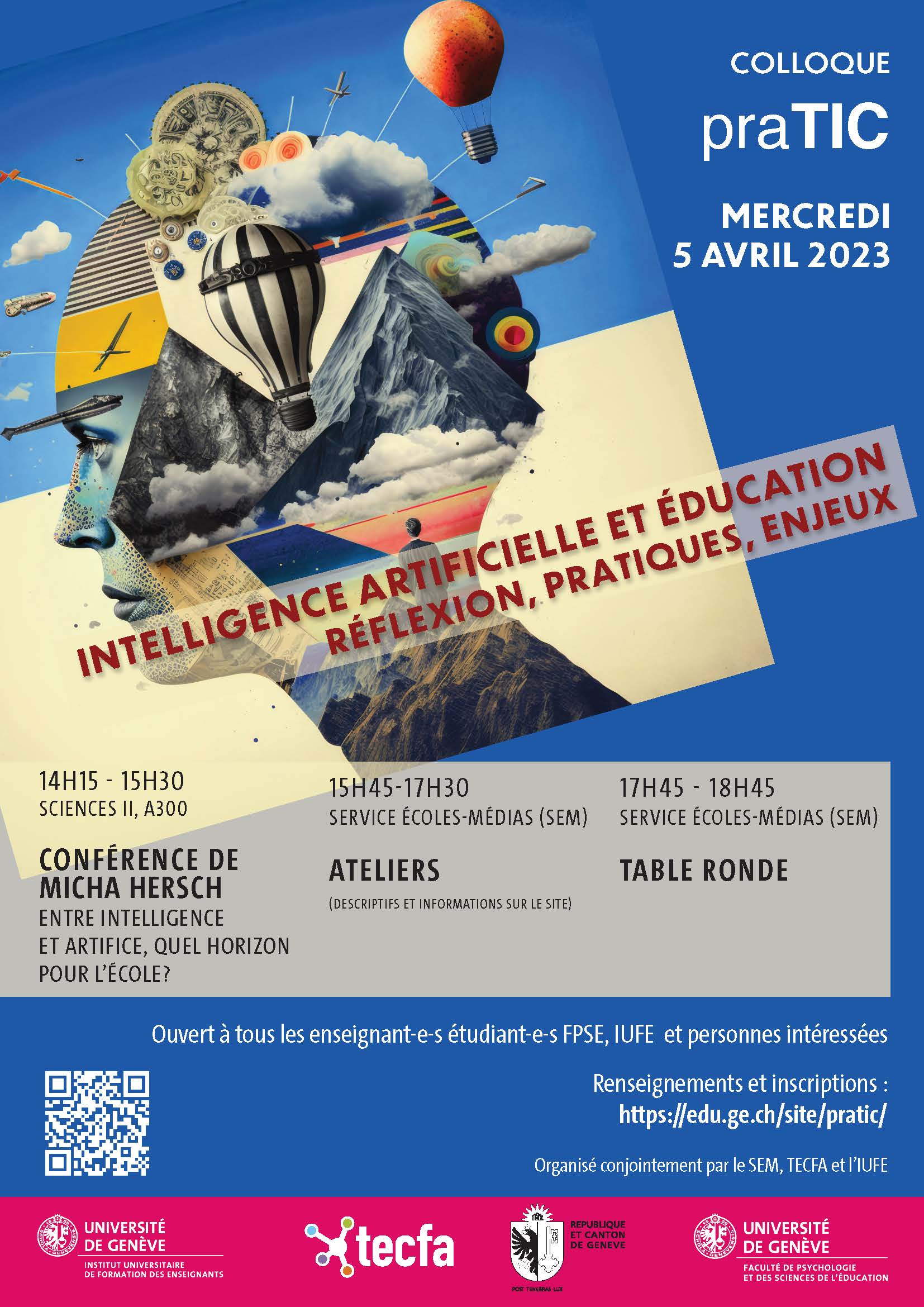 affiche colloque PraTIC