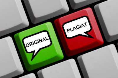 clavier avec plagiat et original