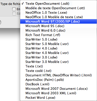 Jungle TypeFichierWord-
