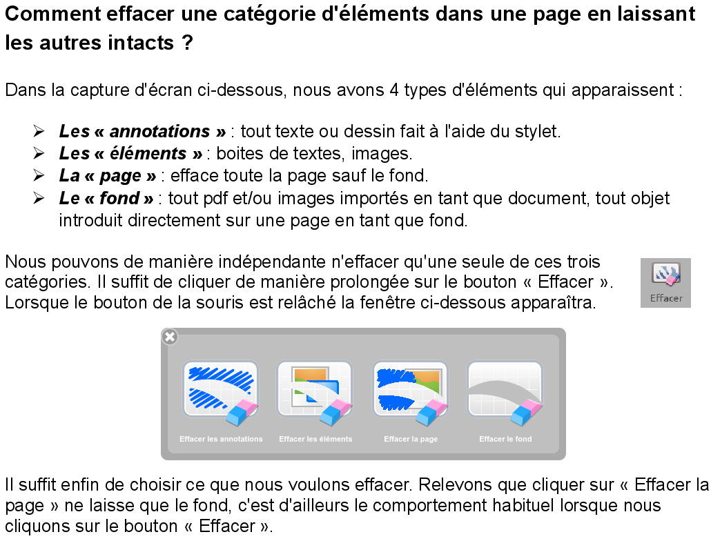 Comment effacer une catégorie ...