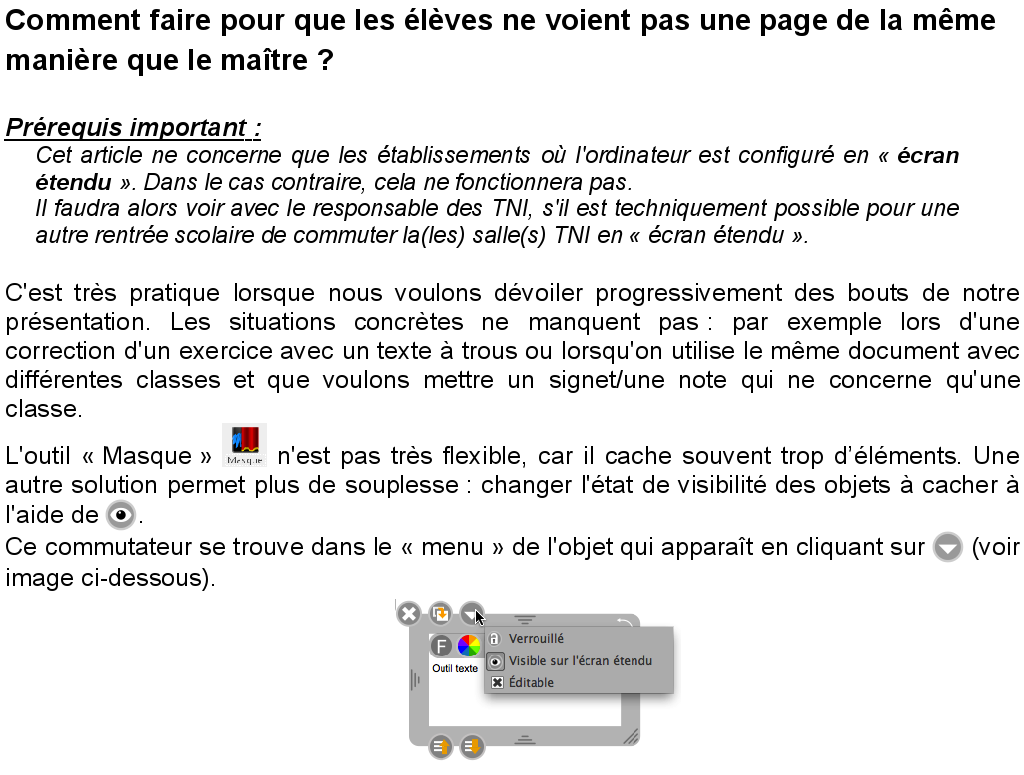 Comment effacer une catégorie d'éléments dans une page en laissant les autres intacts ? (1)